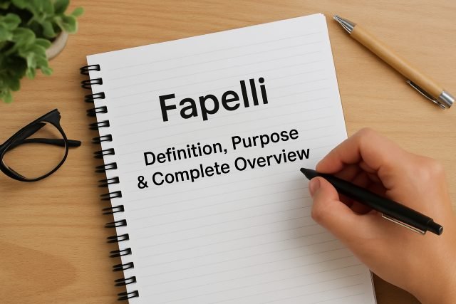 Fapelli: Definition, Purpose & Complete Overview