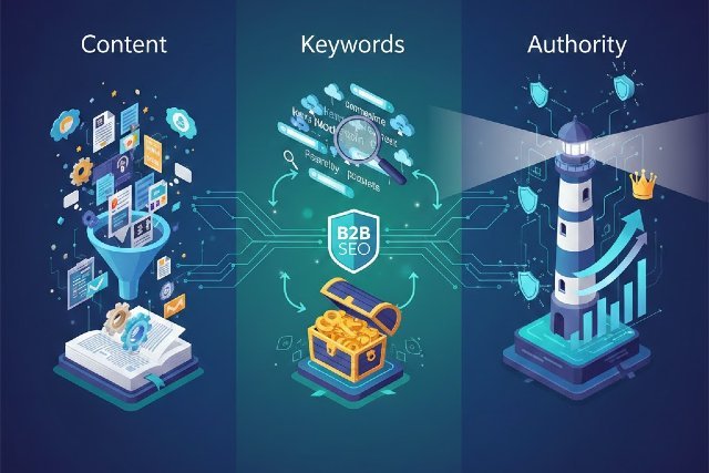 How a B2B SEO Agency Improves Content, Keywords, and Authority