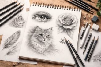 Drawing Pad 9x12 100 lbs