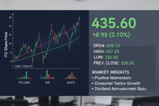 ITC Share Price Today: Latest Trends, Charts, and Market Insights