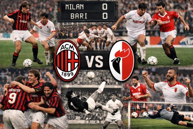 AC Milan vs SSC Bari Timeline: Full Match History, Key Moments & Records