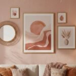 pink wall art