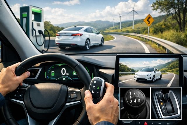 are all electric cars automatic