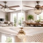chandelier ceiling fan
