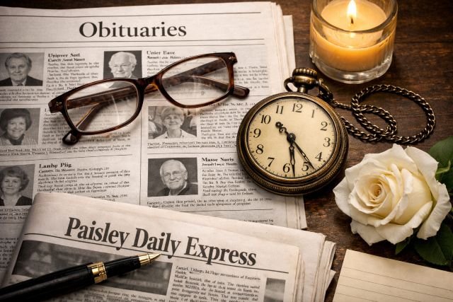 paisley daily express obituaries