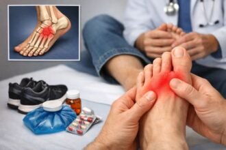 top of foot pain
