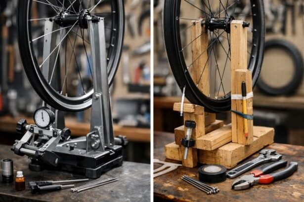 wheel truing stand